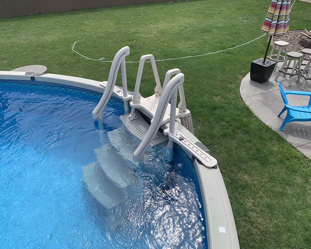 entry pool ladder