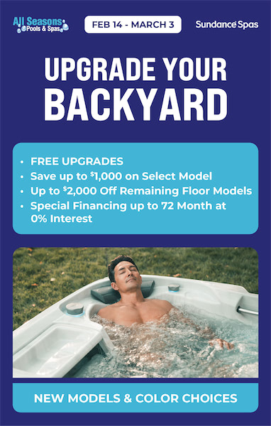 Free upgrades with spa purchase